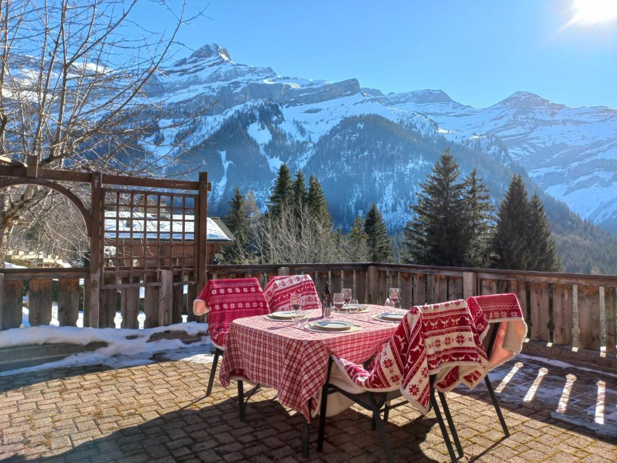 Chambre D'Hotes L'Ours Bleu Les Diablerets Buitenkant foto