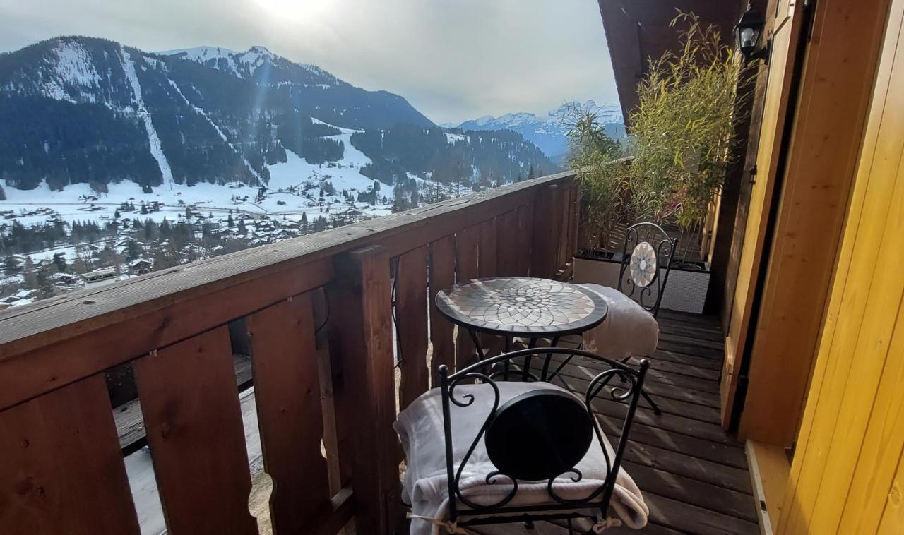 Chambre D'Hotes L'Ours Bleu Les Diablerets Buitenkant foto
