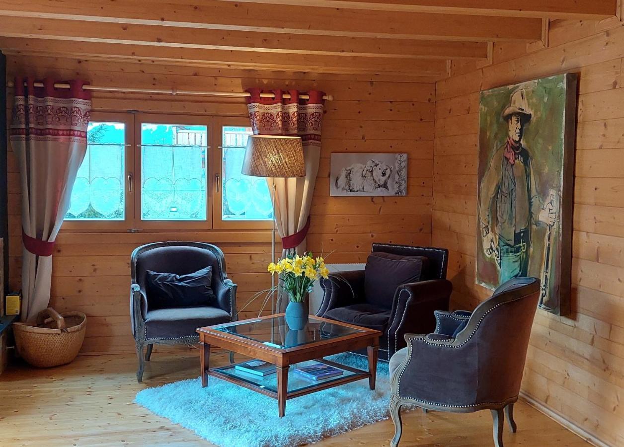 Chambre D'Hotes L'Ours Bleu Les Diablerets Buitenkant foto